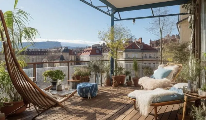 Appartement avec terrasse croix-rousse