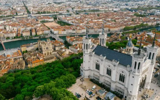vue de la ville de Lyon