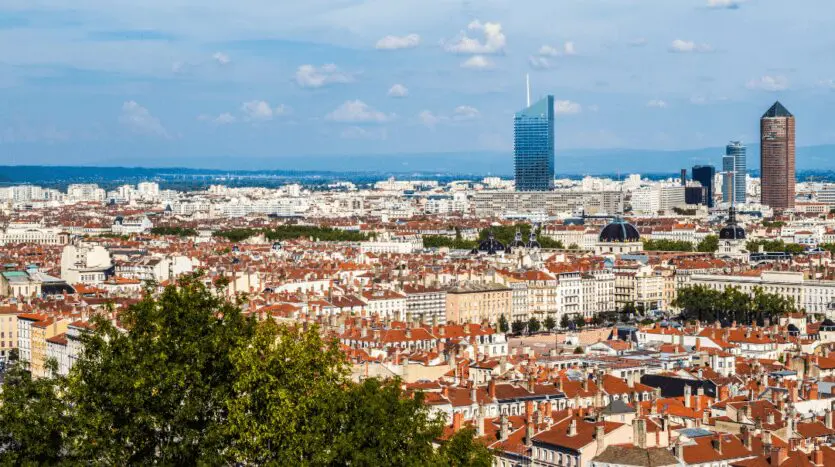 Vue de Lyon