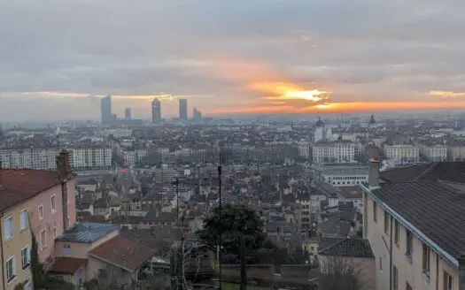 Vue de Lyon