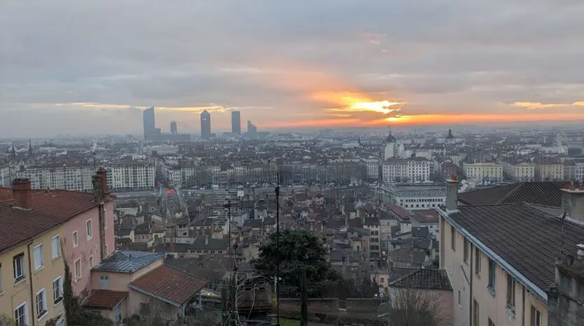 Vue de Lyon